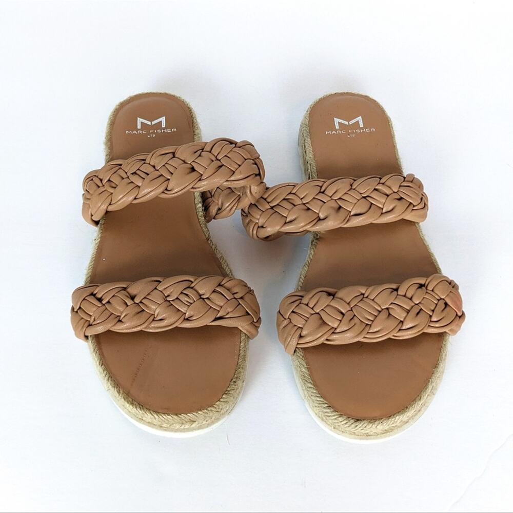 Marc Fisher Jaime Flat Espadrille Slip On Slide S… - image 4